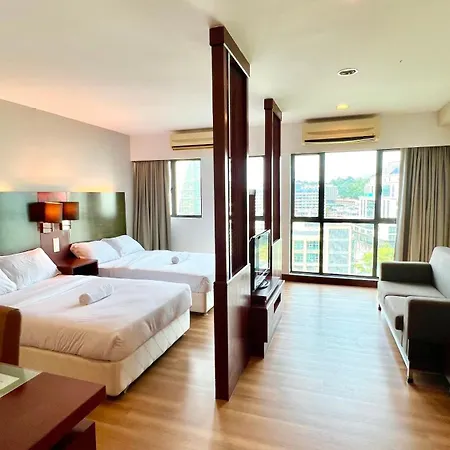 Gemilang Studio Homesuites Near Ming Garden Hotel Kk Kota Kinabalu Exterior photo