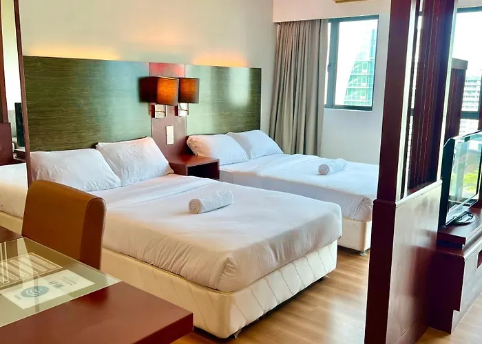 Gemilang Studio Homesuites Near Ming Garden Hotel Kk